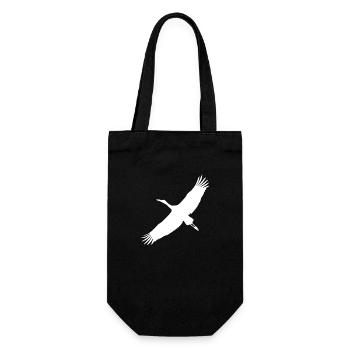 stork - Gift Bag for Bottles - black - Front