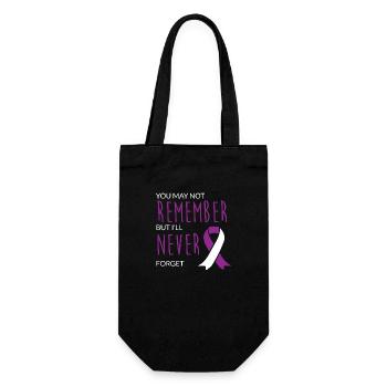 dementia - Gift Bag for Bottles - black - Front