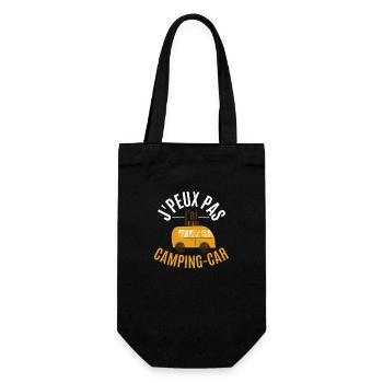 J’PEUX PAS J’AI CAMPING-CAR - Sac à bouteille - noir - Devant
