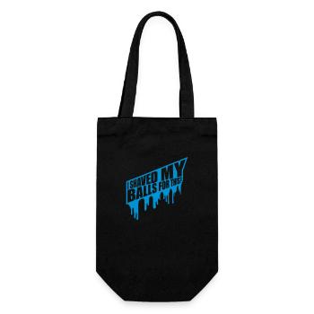 I shaved my balls - Gift Bag for Bottles - black - Front
