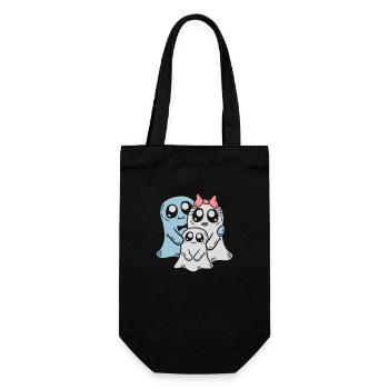 Couple Parents Fantômes Enfant - Sac à bouteille - noir - Devant