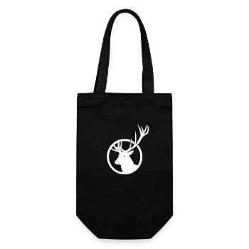 Cerf - Sac à bouteille - noir - Devant
