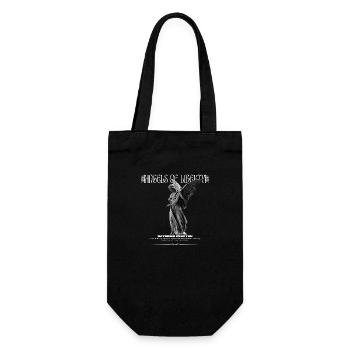 Angels of Liberty - Geschenkbeutel für Flaschen - Schwarz - Vorne