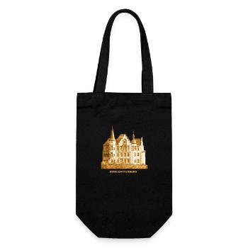 Dattenberg Castle Linz Rhineland-Palatinate - Gift Bag for Bottles - black - Front