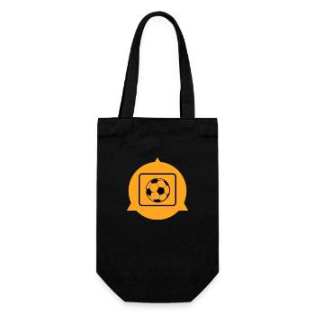 Fußball Soccer - Gift Bag for Bottles - black - Front