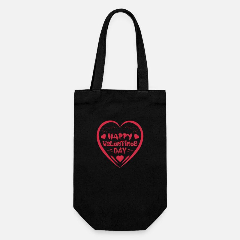 JOYEUSE SAINT-VALENTIN - Sac à bouteille - noir
