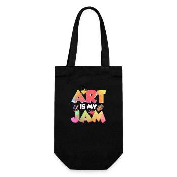 L’art est ma formation de professeur d’art de confiture - Sac à bouteille - noir - Devant