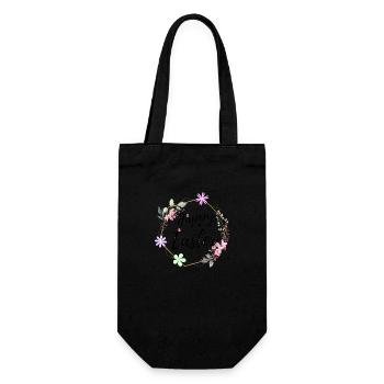 Happy Easter - Gift Bag for Bottles - black - Front
