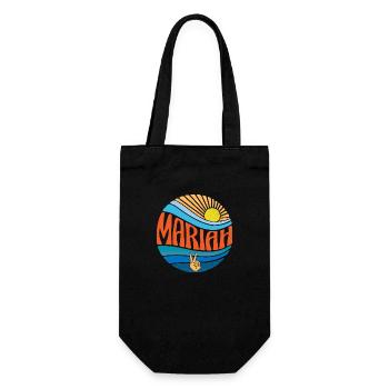 Mariah Shirt Vintage Sunset Mariah Groovy Tie Dye - Sac à bouteille - noir - Devant