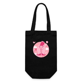 Mizo the gangster - Gift Bag for Bottles - black - Front