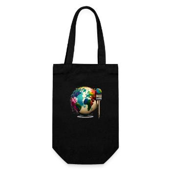 Colorie-moi Cadeau - Sac à bouteille - noir - Devant