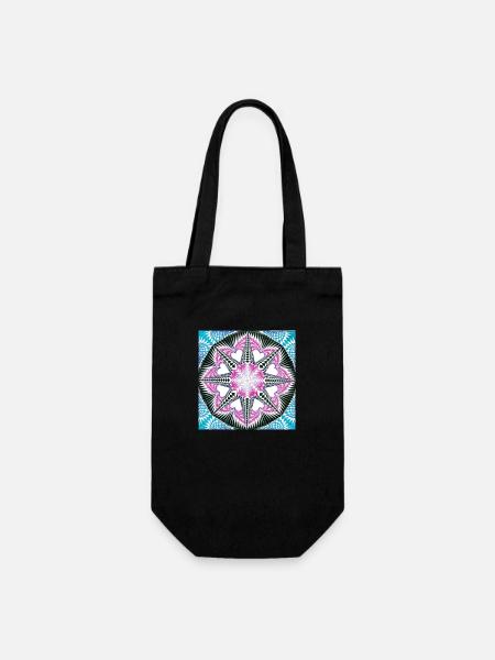 LMNArt - Gift Bag for Bottles - black