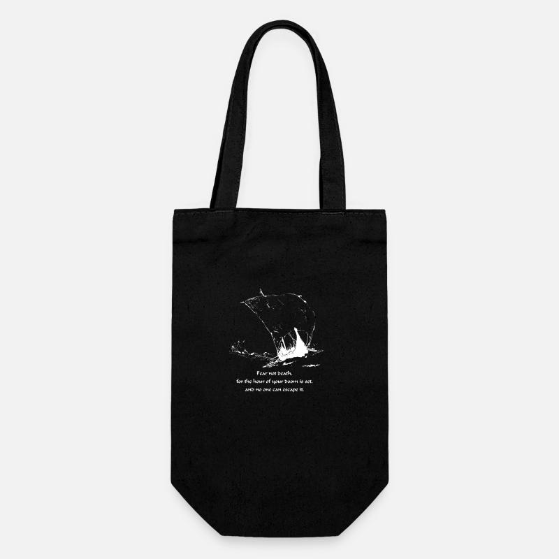 Viking doom - Gift Bag for Bottles - black