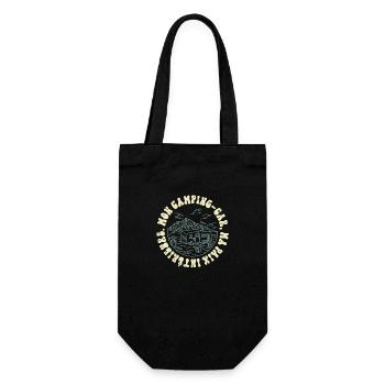 Mon camping-car, ma paix intérieure - Sac à bouteille - noir - Devant
