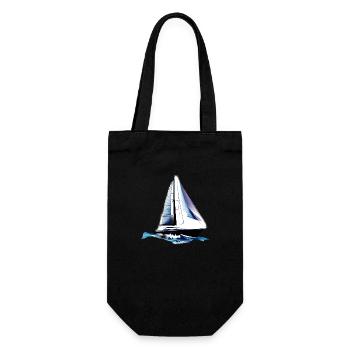 voilier voilier voilier voilier voilier voilier - Sac à bouteille - noir - Devant