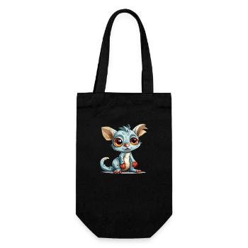 Draki le streum - Sac à bouteille - noir - Devant