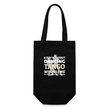 Danse Musique de danse - Sac à bouteille - noir - Devant