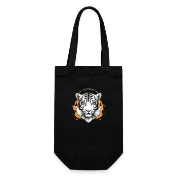 Chark le tigre audiophile - Sac à bouteille - noir - Devant