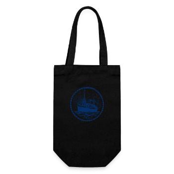 Wassersport - Geschenkbeutel für Flaschen - Schwarz - Vorne
