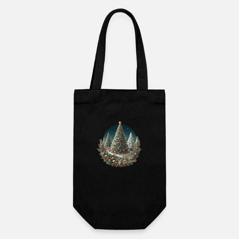 Joyeux Noël - Sac à bouteille - noir