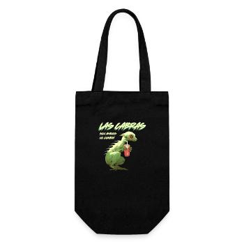 Las Cabras Son Amigos No Comida - Gift Bag for Bottles - black - Front