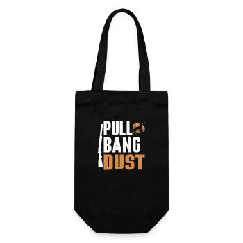 Pull Bang Dust Skeet Shooting Trapshooting - Geschenkbeutel für Flaschen - Schwarz - Vorne