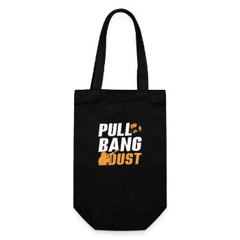 Pull Trapshooting Skeet Shooting - Geschenkbeutel für Flaschen - Schwarz - Vorne