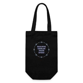Magic Moments - Geschenkbeutel für Flaschen - Schwarz - Vorne