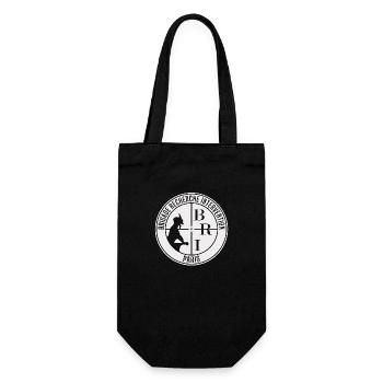BRI Französische Polizei #3011a - Geschenkbeutel für Flaschen - Schwarz - Vorne