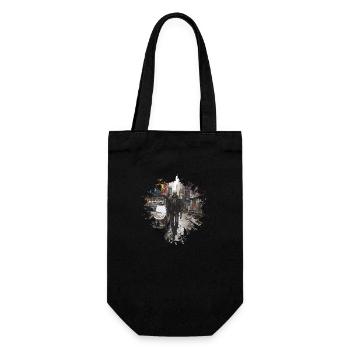 Cité du crâne - Sac à bouteille - noir - Devant
