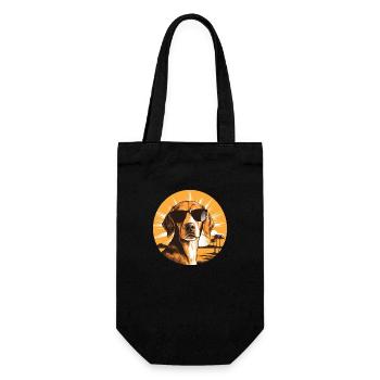 Beagle - Sac à bouteille - noir - Devant