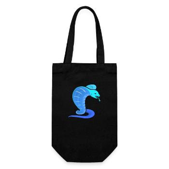 Cobra Logo - Gift Bag for Bottles - black - Front