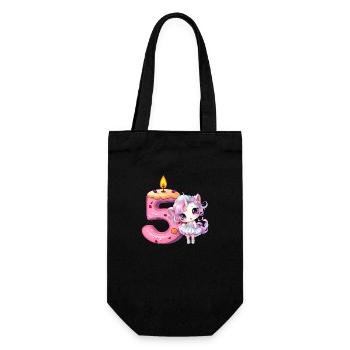 Birthday birthday party birthday gift born - Gift Bag for Bottles - black - Front