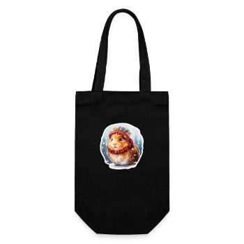 Christmas Sea - Gift Bag for Bottles - black - Front