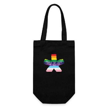 blockedTitle - Geschenkbeutel für Flaschen - Schwarz - Vorne