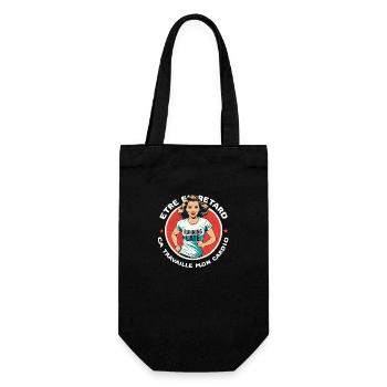 Late Cardio - Sport Humor - Gift Bag for Bottles - black - Front