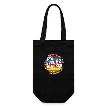Original 1962 Vintage Level 62 Unlock - Gift Bag for Bottles - black - Front