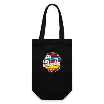 Original 1953 Vintage Level 71 Freischalten - Geschenkbeutel für Flaschen - Schwarz - Vorne