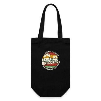 Original 2002 22e Anniversaire Cadeau Retro - Sac à bouteille - noir - Devant