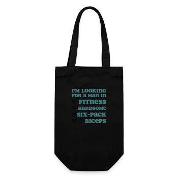 Je cherche un homme en forme - Sac à bouteille - noir - Devant
