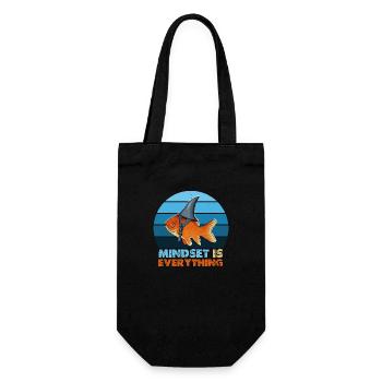 L’état d’ du requin poisson rouge est tout, motivant - Sac à bouteille - noir - Devant