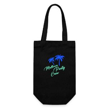 mallorca party crew - Geschenkbeutel für Flaschen - Schwarz - Vorne