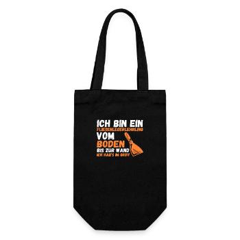 Tile Laying Training Apprentice Auzbi Tile Laying - Gift Bag for Bottles - black - Front