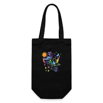Déplacez votre attention - Sac à bouteille - noir - Devant