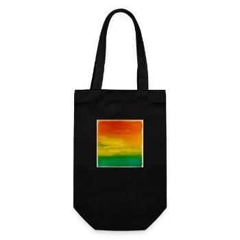 Gabi ART "Die Leichtigkeit der Beweglichkeit" - Geschenkbeutel für Flaschen - Schwarz - Vorne