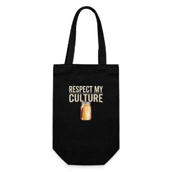 Célébrer la culture du thé fermenté - Sac à bouteille - noir - Devant