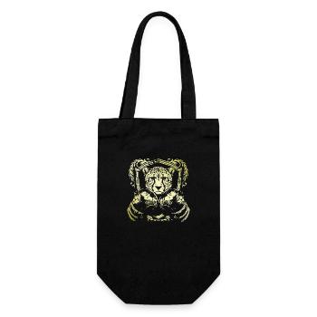 Boxer guépard - Sac à bouteille - noir - Devant