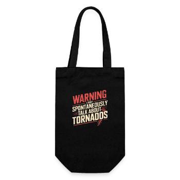 Forces of nature and their fascination - Gift Bag for Bottles - black - Front