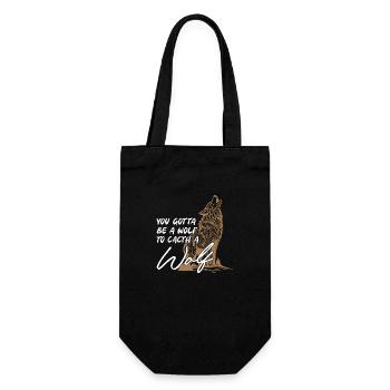 Tu dois être un loup - Sac à bouteille - noir - Devant