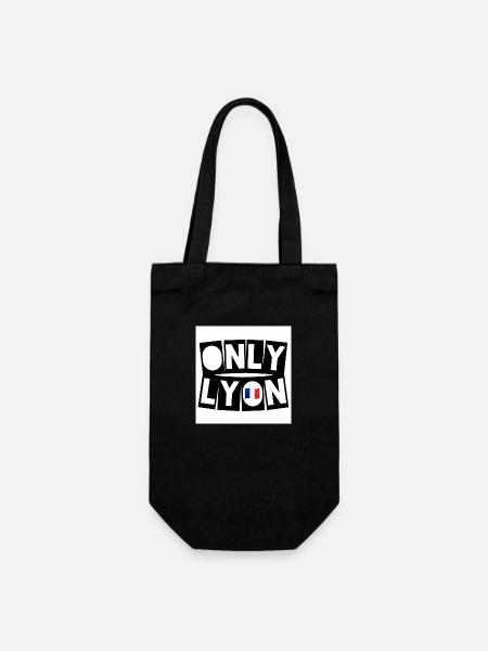 JusteLyon - Sac à bouteille - noir